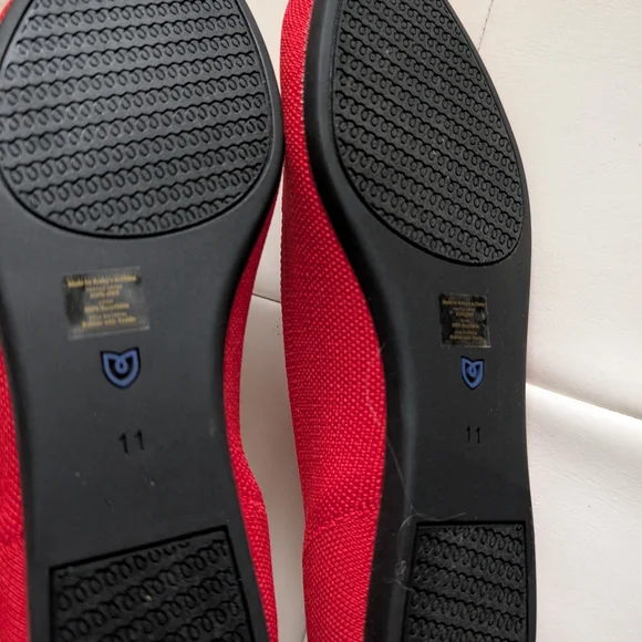 NWT Rothy's Women The Point II Size 11 Lollipop Red - Picture 4 of 5